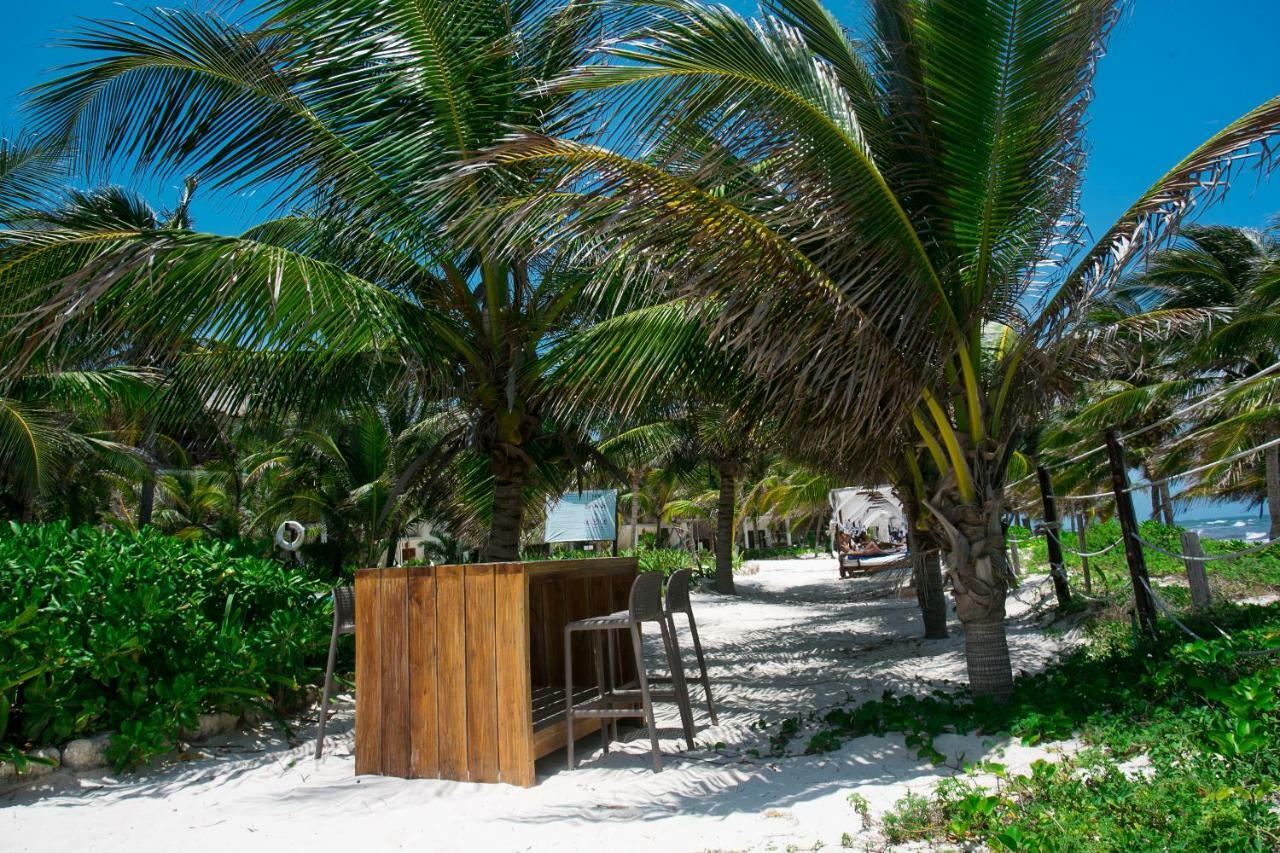 Hotel Cabana Los Lirios Tulum Exterior foto